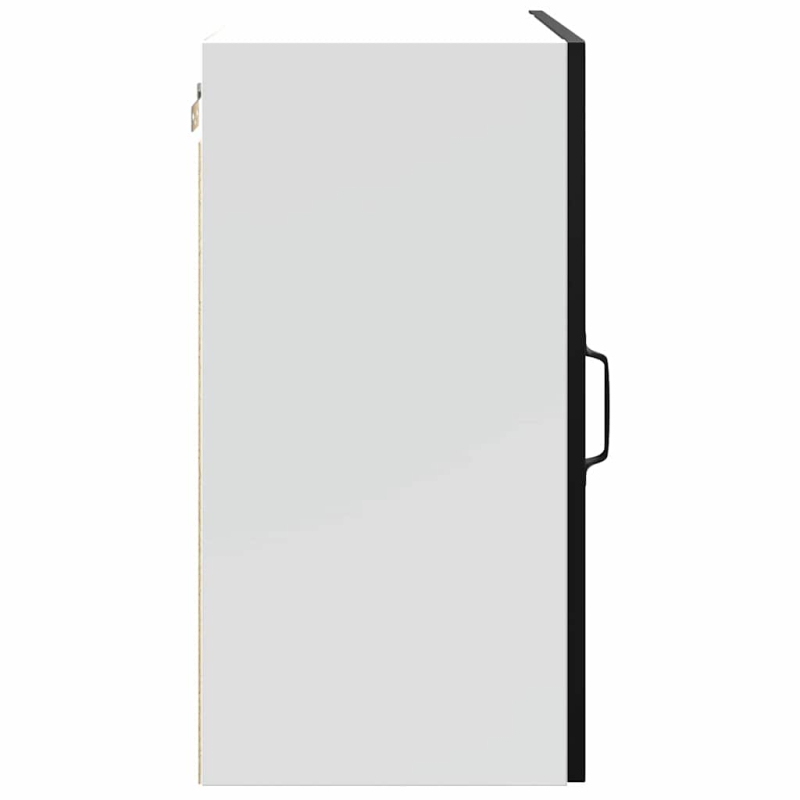 Küchen-Hängeschrank Lucca Schwarz Holzwerkstoff