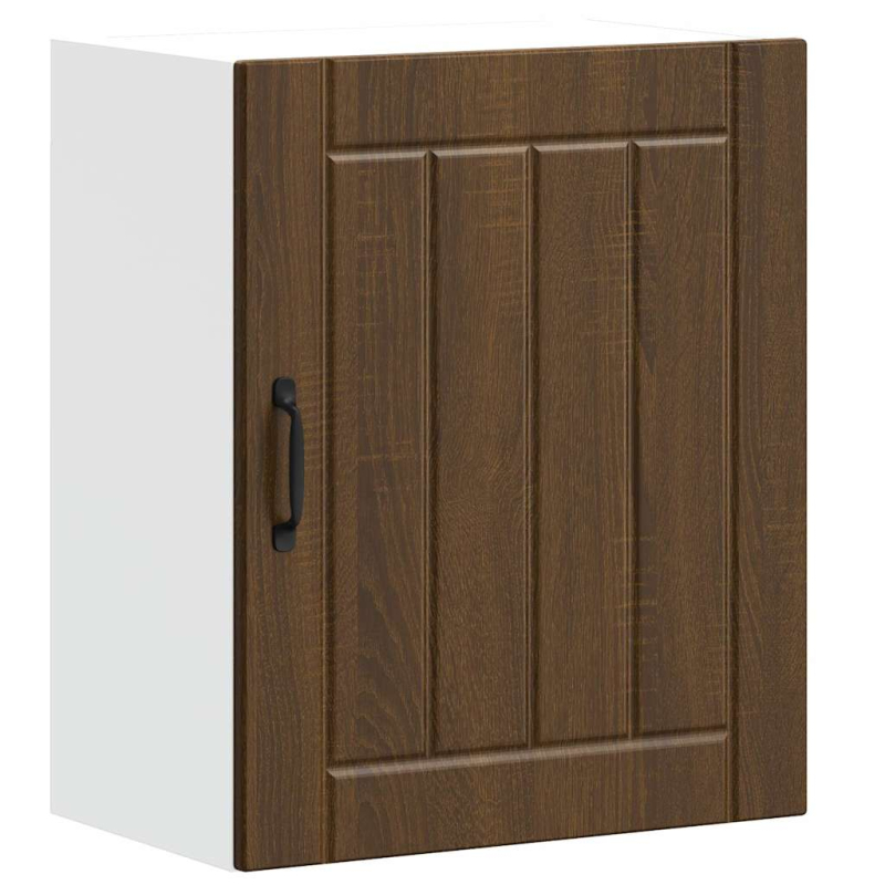 Küchen-Hängeschrank Lucca Braun Eichen-Optik Holzwerkstoff