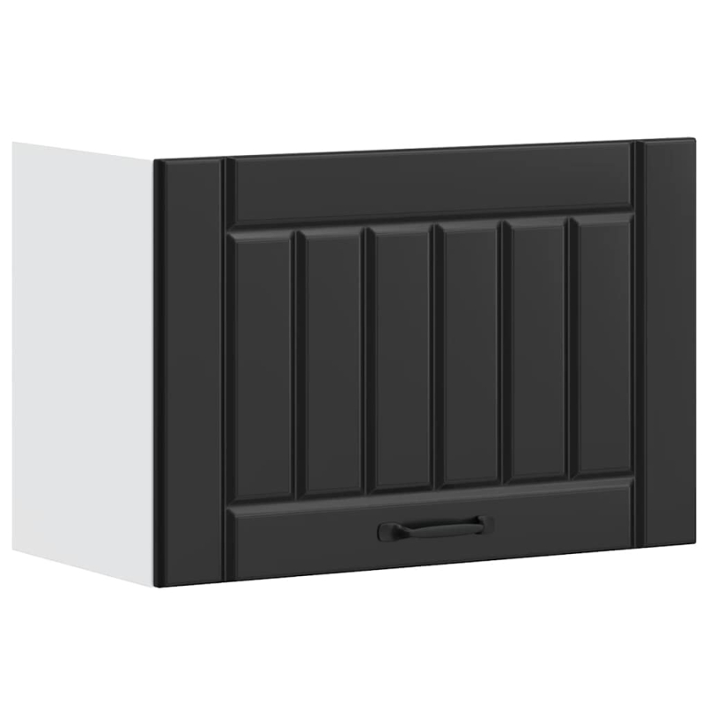 Küchen-Hängeschrank Lucca Schwarz Holzwerkstoff