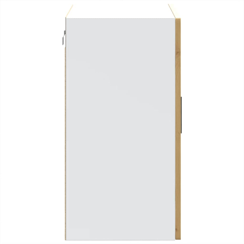 Küchen-Hängeschrank mit Glastür Porto Artisan-Eiche