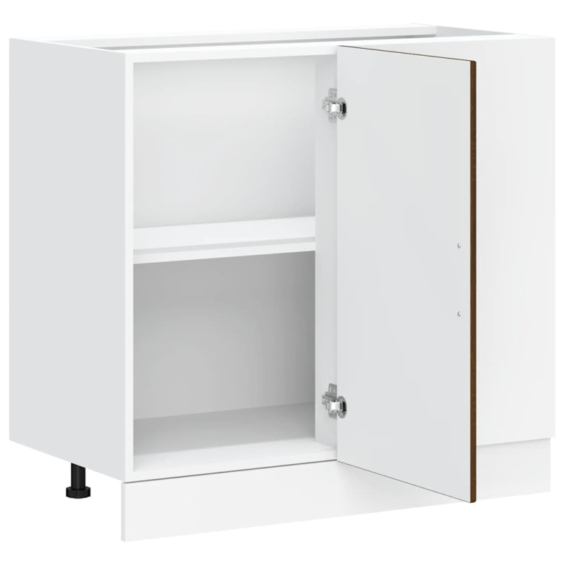 Spülenunterschrank Lucca Braun Eichen-Optik Holzwerkstoff