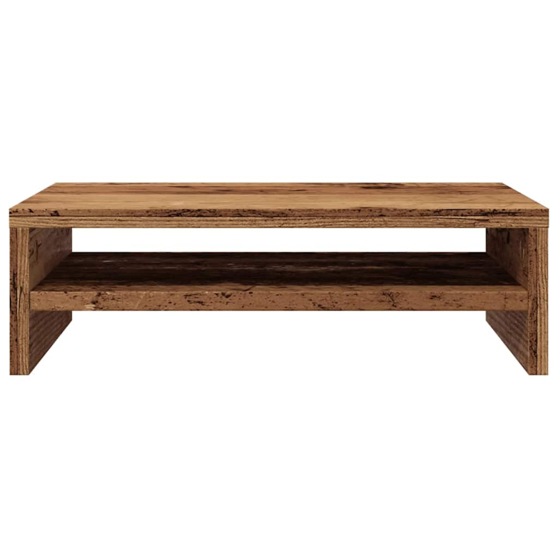 Monitorständer Altholz-Optik 42x24x13 cm Holzwerkstoff