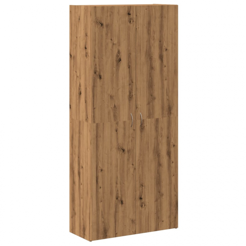 Schuhschrank Artisan-Eiche 80x35,5x180 cm Holzwerkstoff