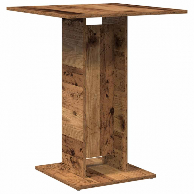 Bistrotisch Altholz-Optik 60x60x75 cm Holzwerkstoff