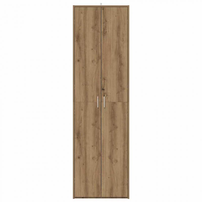 Flurschrank Artisan-Eiche 55x25x189 cm Holzwerkstoff