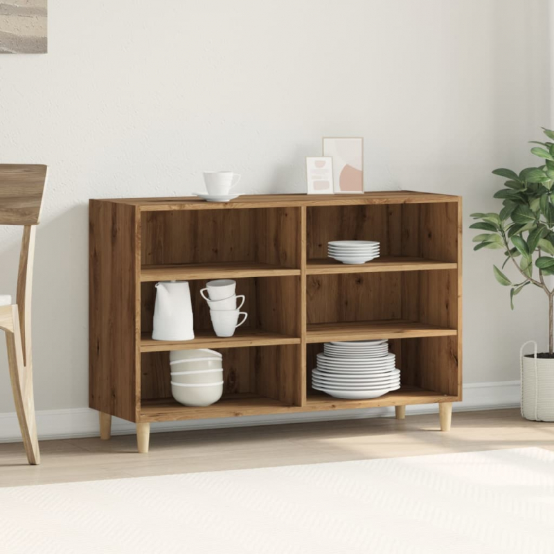 Sideboard Artisan-Eiche 103,5x35x70 cm Holzwerkstoff