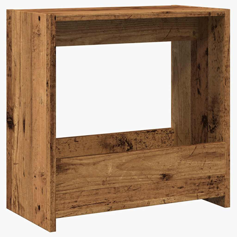 Beistelltisch Altholz-Optik 50x26x50 cm Holzwerkstoff