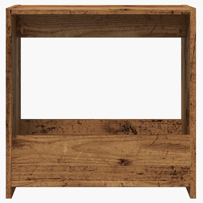 Beistelltisch Altholz-Optik 50x26x50 cm Holzwerkstoff