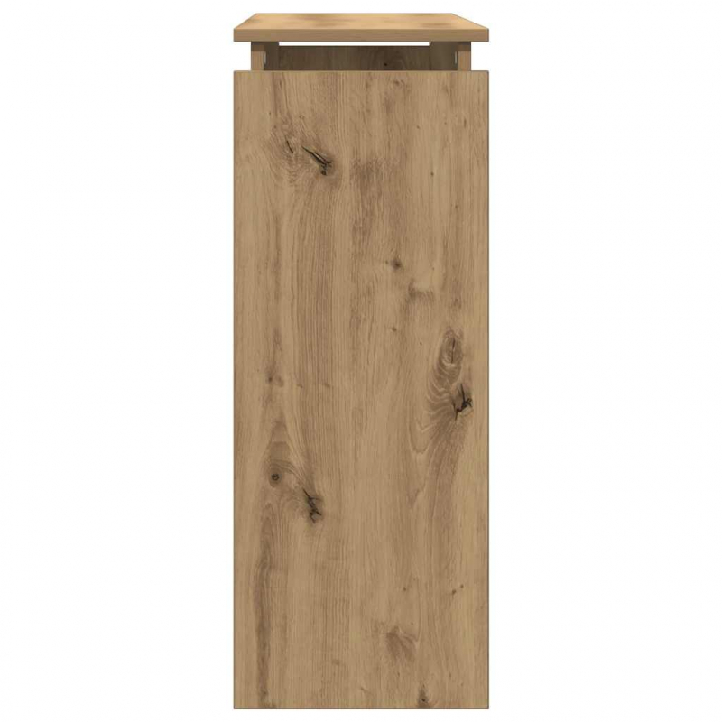 Konsolentisch Artisan-Eiche 80x30x80 cm Holzwerkstoff