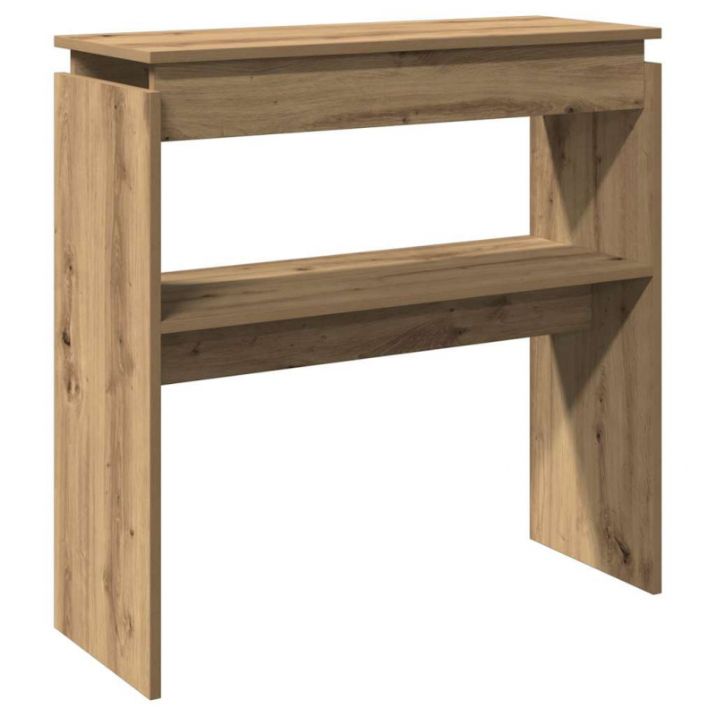 Konsolentisch Artisan-Eiche 80x30x80 cm Holzwerkstoff