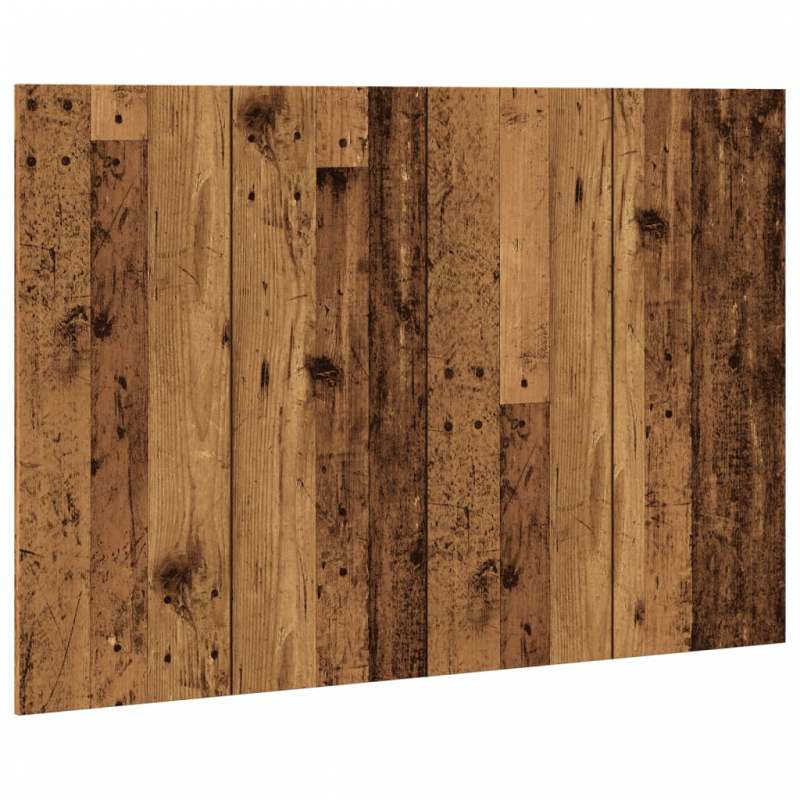 Kopfteil Altholz-Optik 120x1,5x80 cm Holzwerkstoff