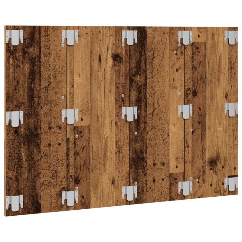 Kopfteil Altholz-Optik 120x1,5x80 cm Holzwerkstoff