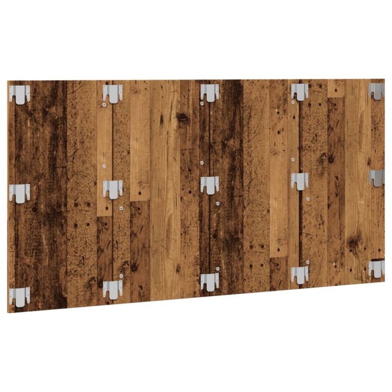 Kopfteil Altholz-Optik 160x1,5x80 cm Holzwerkstoff