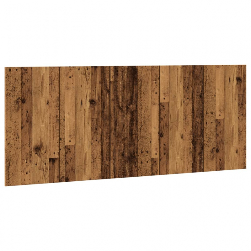 Kopfteil Altholz-Optik 200x1,5x80 cm Holzwerkstoff