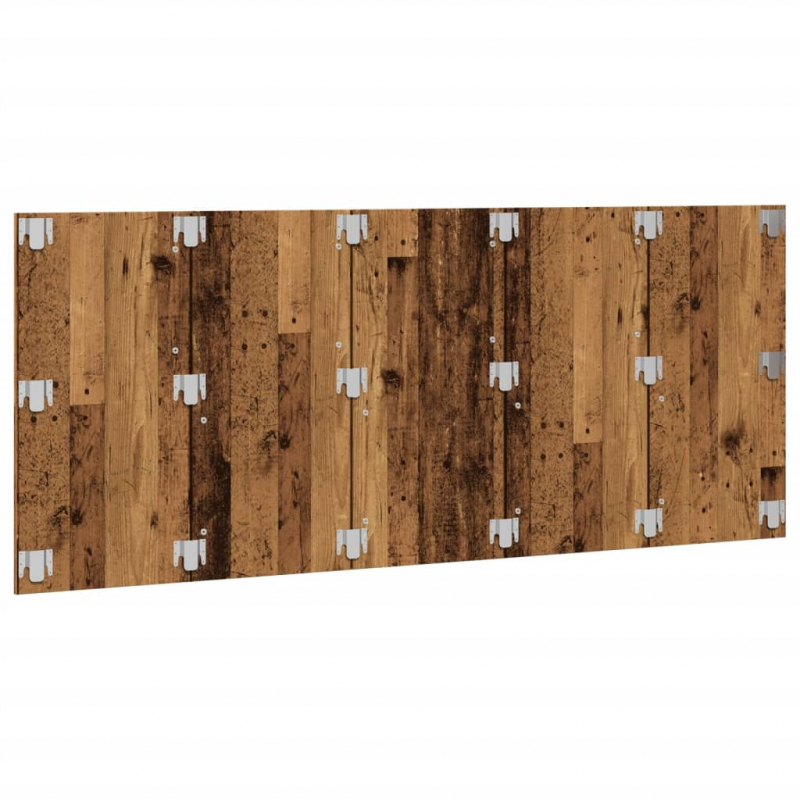 Kopfteil Altholz-Optik 200x1,5x80 cm Holzwerkstoff