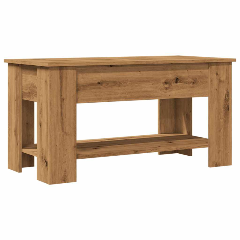 Couchtisch Artisan-Eiche 101x49x52 cm Holzwerkstoff