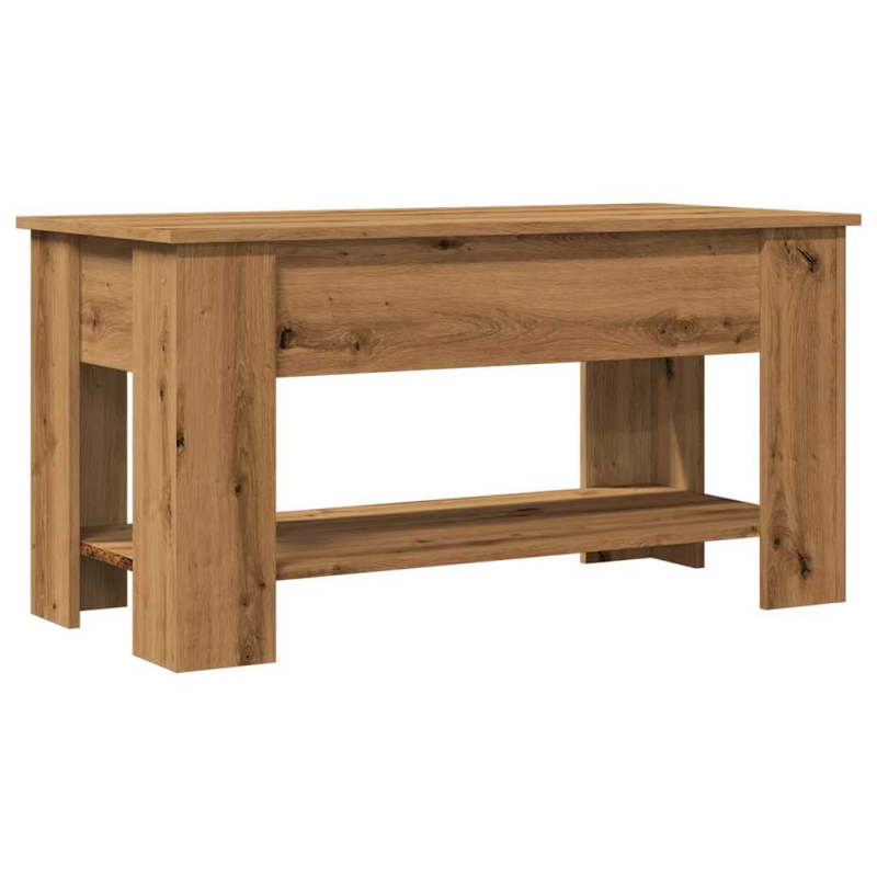 Couchtisch Artisan-Eiche 101x49x52 cm Holzwerkstoff