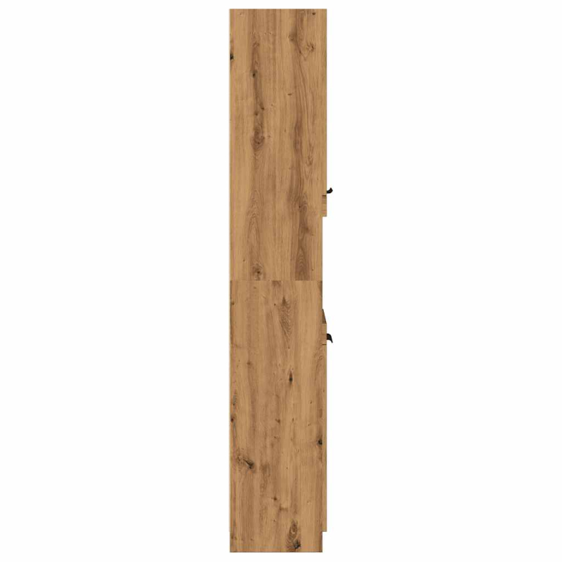 Badschrank Artisan-Eiche 32x34x188,5 cm Holzwerkstoff