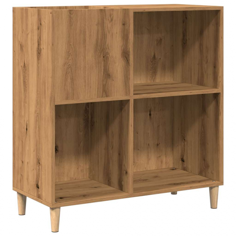 Plattenschrank Artisan-Eiche 84,5x38x89 cm Holzwerkstoff