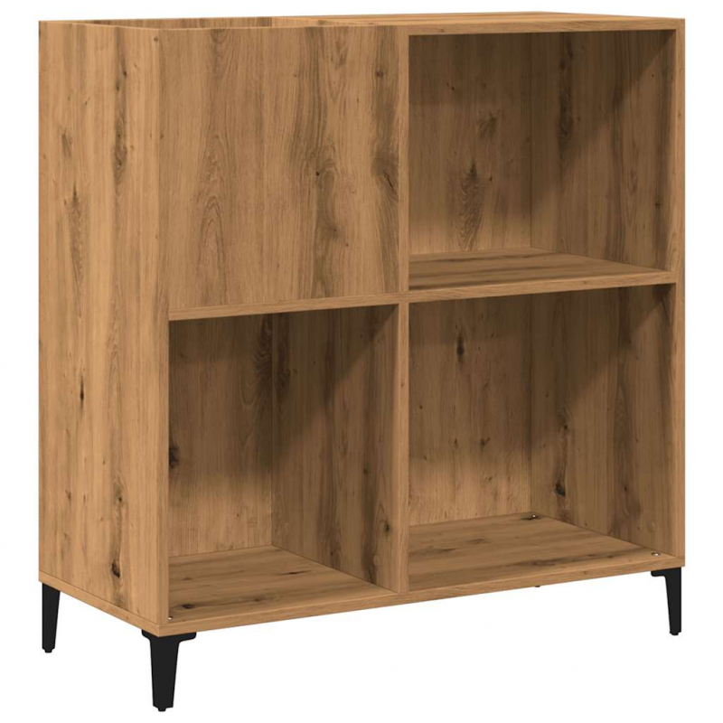 Plattenschrank Artisan-Eiche 84,5x38x89 cm Holzwerkstoff