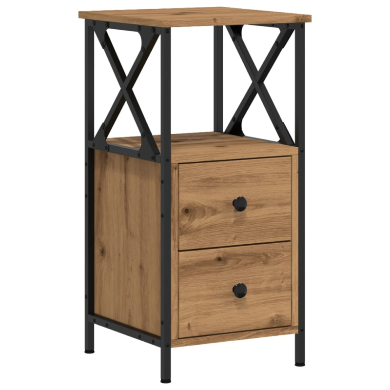 Nachttisch Artisan-Eiche 34x35,5x70 cm Holzwerkstoff