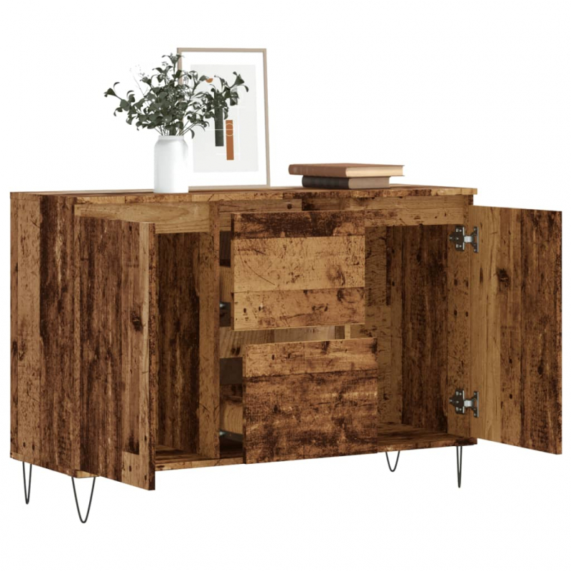 Sideboard Altholz-Optik 104x35x70 cm Holzwerkstoff