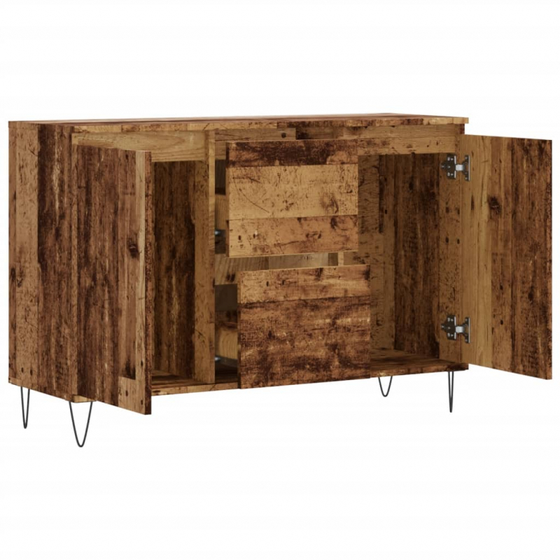 Sideboard Altholz-Optik 104x35x70 cm Holzwerkstoff