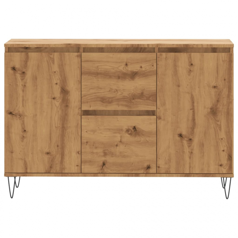 Sideboard Artisan-Eiche 104x35x70 cm Holzwerkstoff