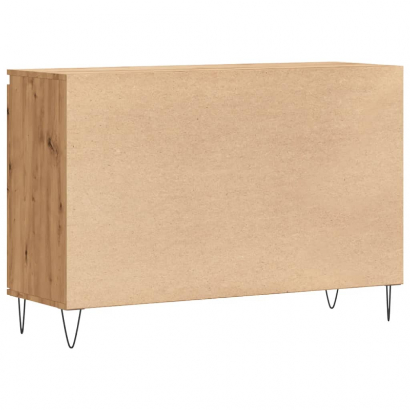 Sideboard Artisan-Eiche 104x35x70 cm Holzwerkstoff