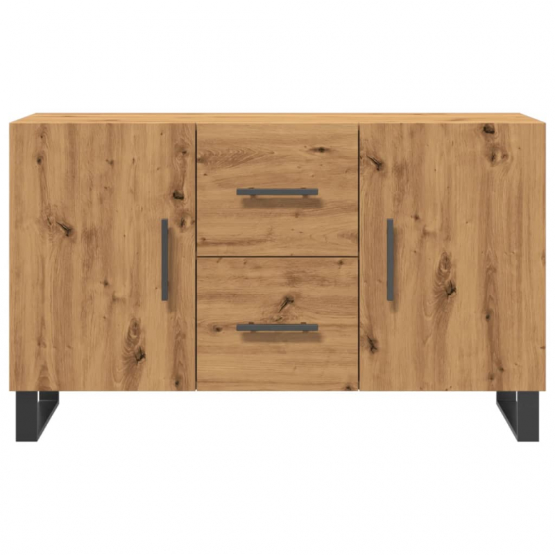 Sideboard Artisan-Eiche 100x36x60 cm Holzwerkstoff