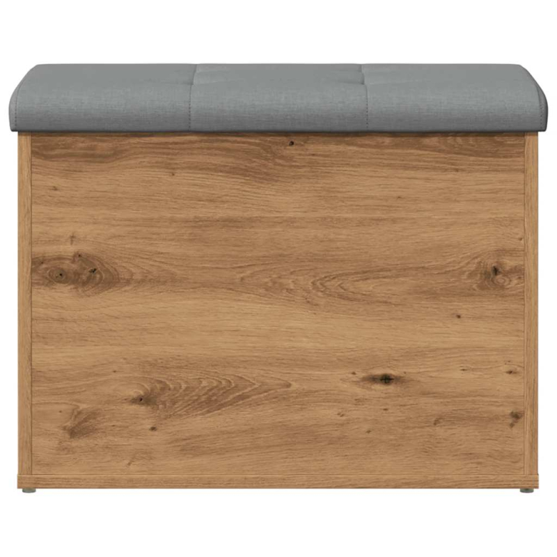 Sitzbank mit Stauraum Artisan-Eiche 62x42x45 cm Holzwerkstoff