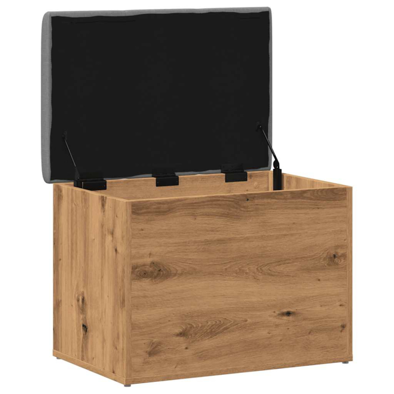 Sitzbank mit Stauraum Artisan-Eiche 62x42x45 cm Holzwerkstoff