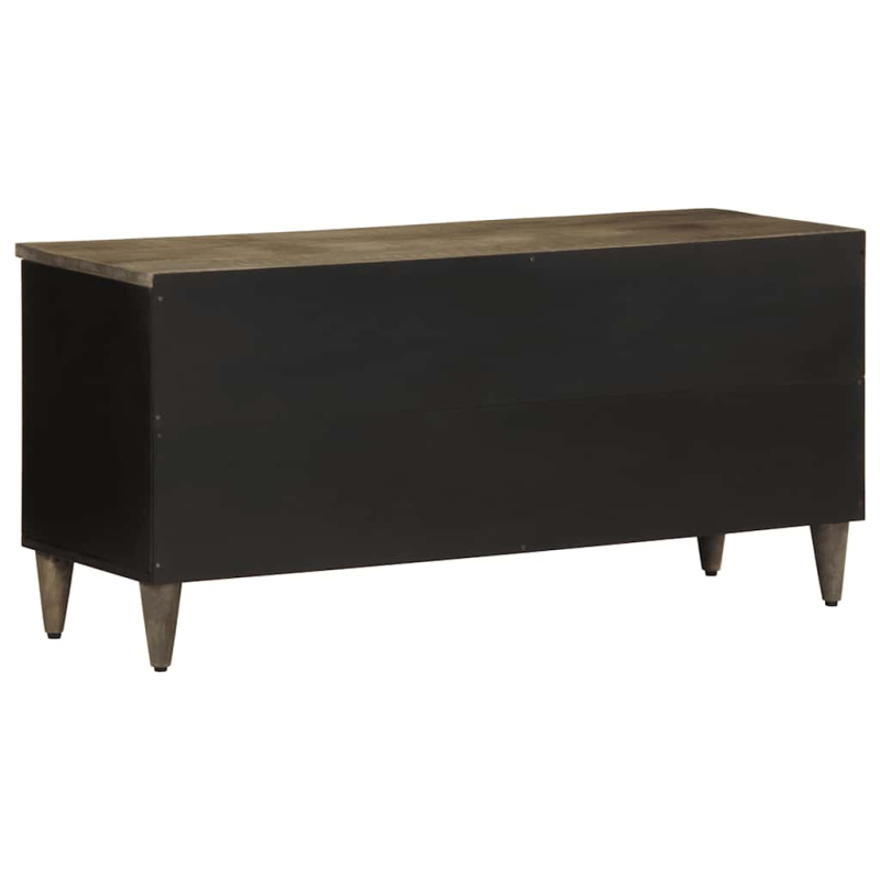 TV-Schrank 100x33x46 cm Massivholz Mango