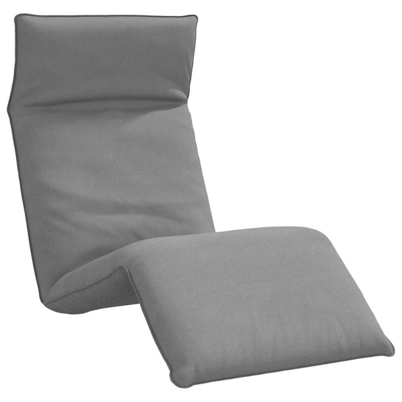 Sonnenliege Klappbar Grau 175x54x8,5 cm Oxford-Gewebe