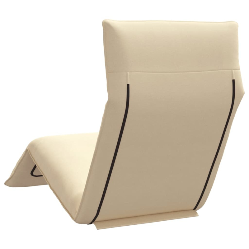 Sonnenliege Klappbar Beige 175x54x8,5 cm Oxford-Gewebe