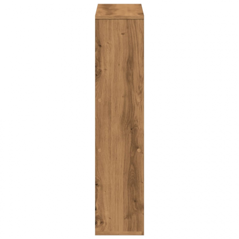 Bücherregal Artisan-Eiche 63x20x90 cm Holzwerkstoff