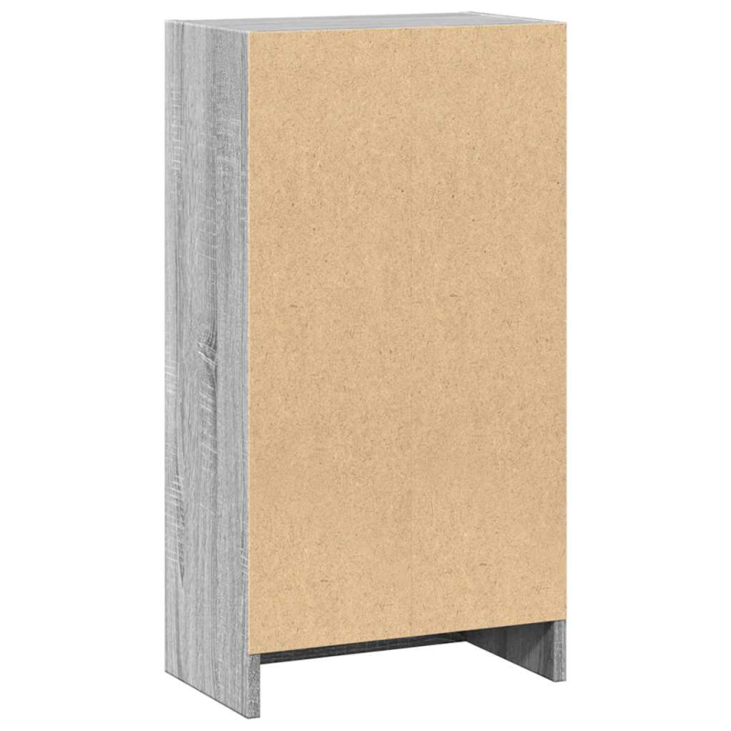 Bücherregal Grau Sonoma 40x24x76 cm Holzwerkstoff