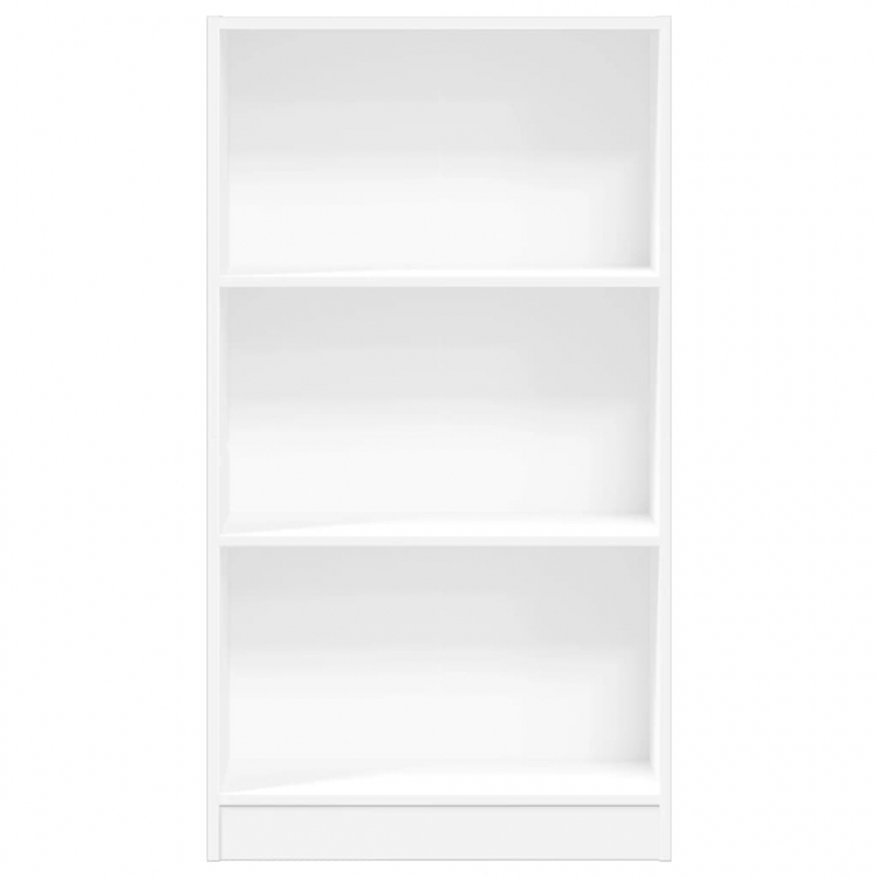 Bücherregal Weiß 60x24x109 cm Holzwerkstoff