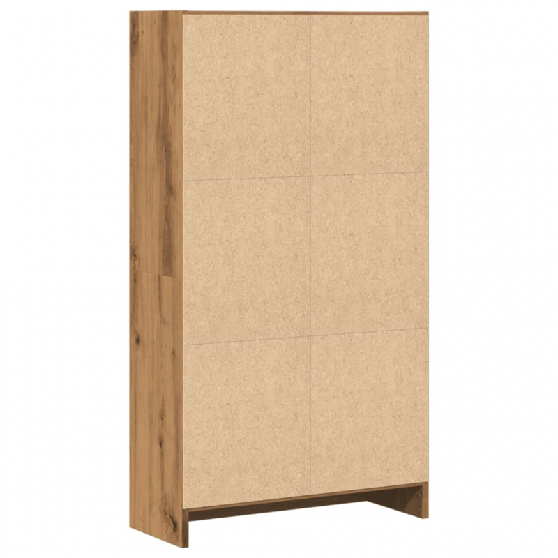 Bücherregal Artisan-Eiche 60x24x109 cm Holzwerkstoff