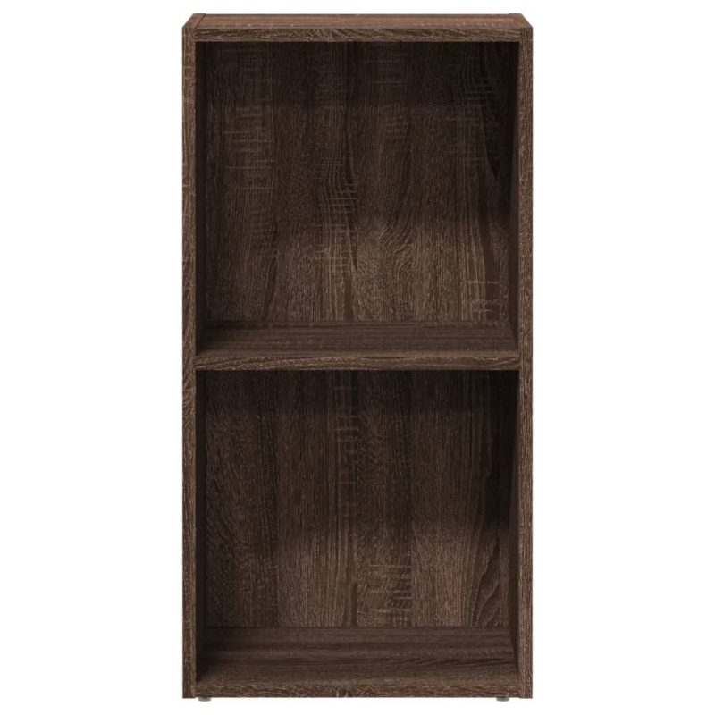 Bücherregal Braun Eichen-Optik 40x30x77 cm Holzwerkstoff