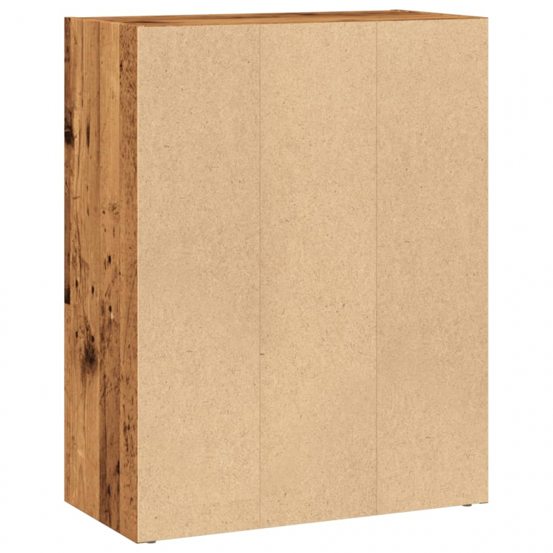 Bücherregal Altholz-Optik 60x30x77 cm Holzwerkstoff