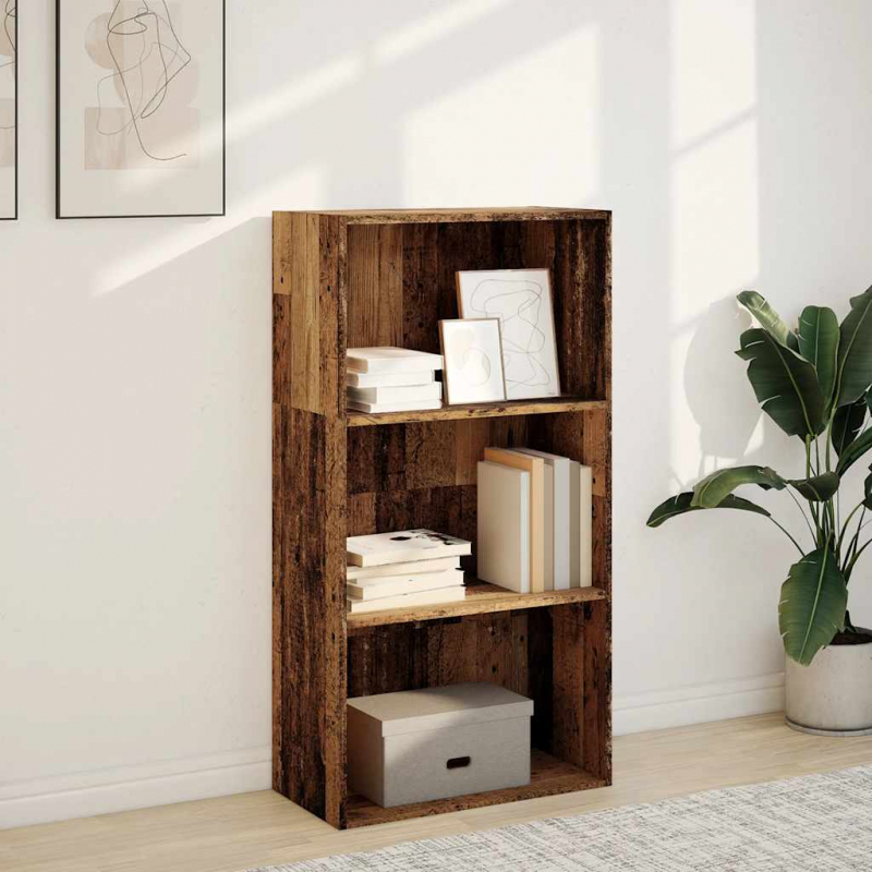 Bücherregal Altholz-Optik 60x30x114 cm Holzwerkstoff