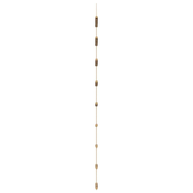 Wanddekoration in Leiterform 50x150 cm Natürlicher Zweig