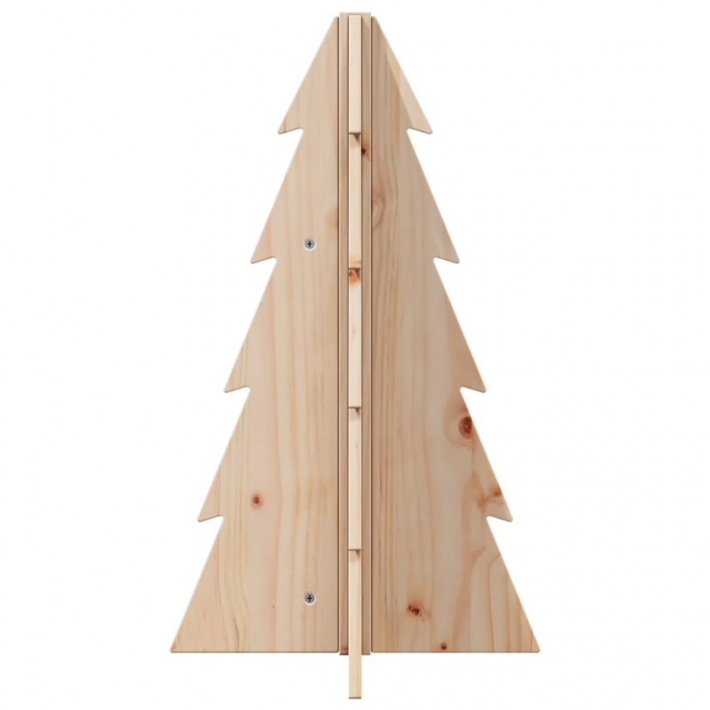 Weihnachtsbaum Holz zum Schmücken 69,5 cm Massivholz Kiefer