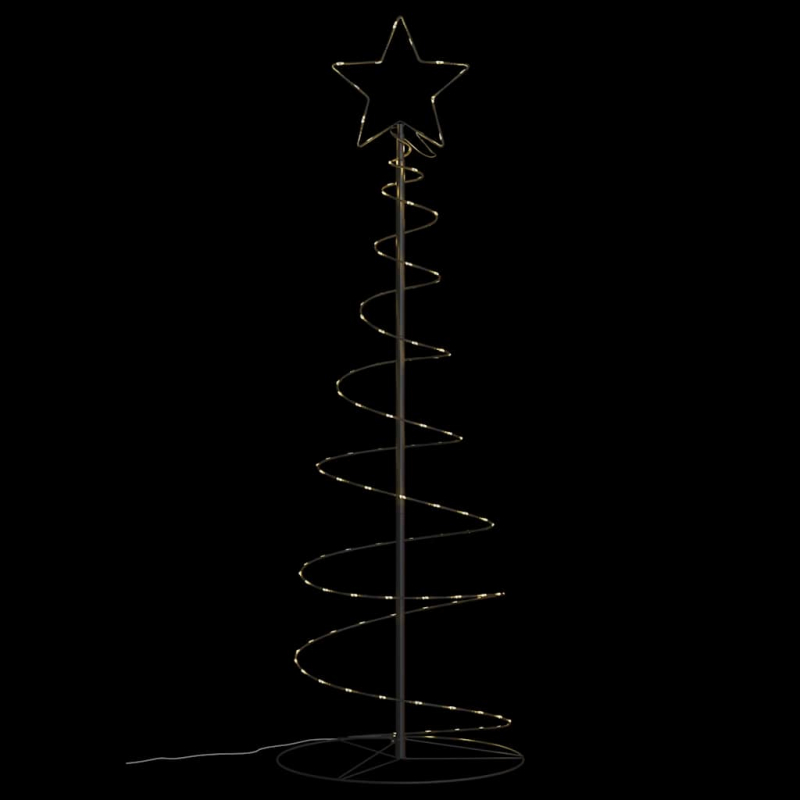 Weihnachtsbaum Kegelform 100 LEDs Warmweiß 150 cm