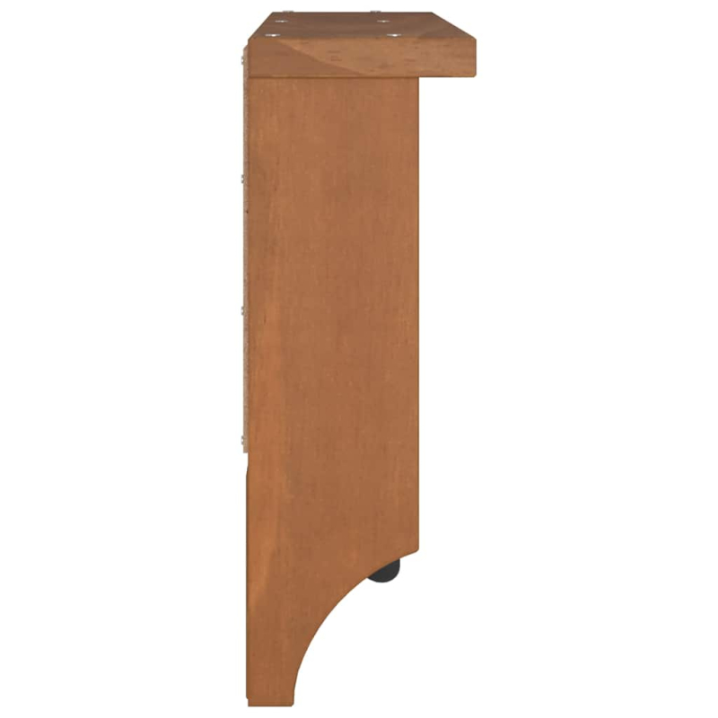 Wandgarderobe SANDNES 87x12x35 cm Massivholz Kiefer