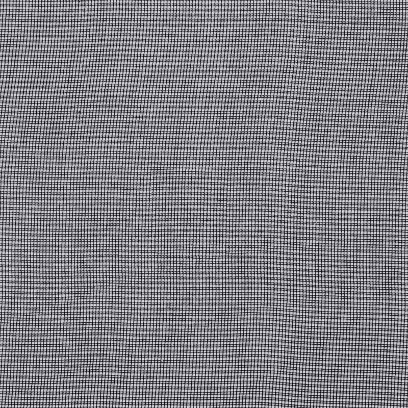 Voile Vorhänge mit Ösen 2 Stk. Schwarz 140x140 cm