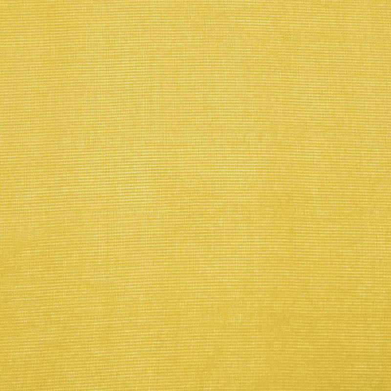 Voile Vorhänge mit Stangentaschen 2 Stk. Gelb