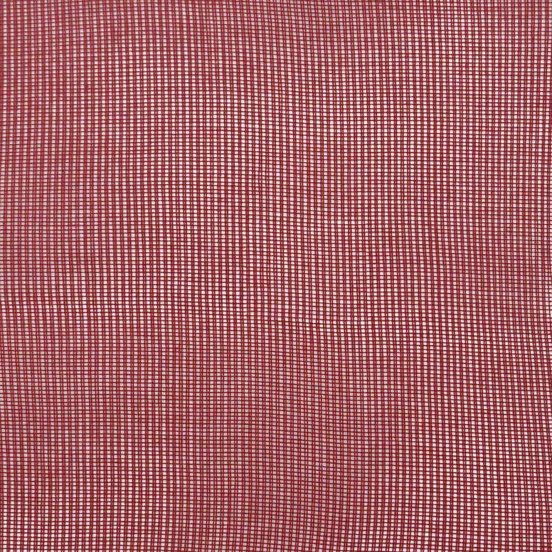 Voile Vorhänge mit Stangentaschen 2 Stk. Weinrot