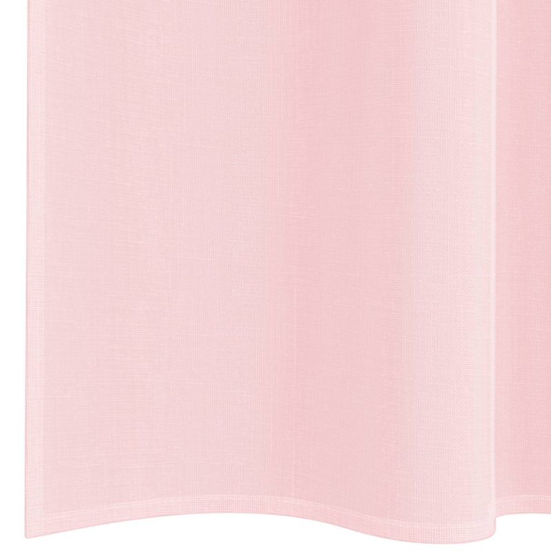 Voile Vorhänge mit Schlaufen 2 Stk. Hellrosa 140x245 cm